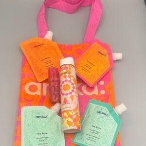 amika Mini Hair Care Travel Bundle w/ Tote